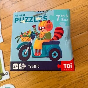 Kids Puzzle - Traffic Theme